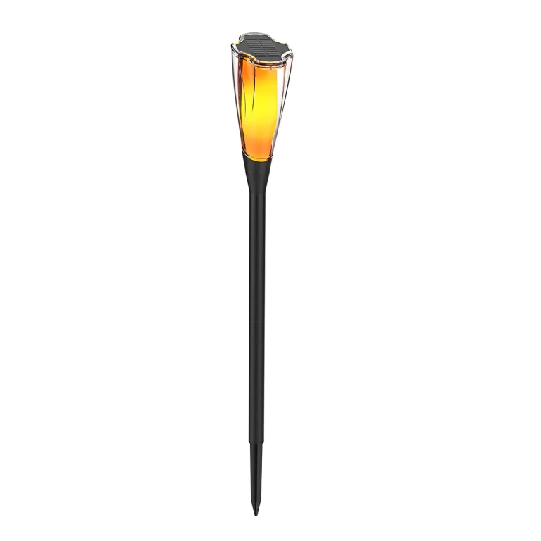 12 LED Flickering Flame Solar Light - NEW 3