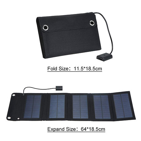 20W Waterproof Foldable Solar Panel Charger 6