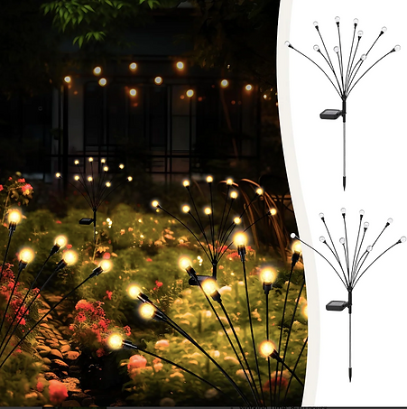 6 LED Crystal Balls Solar Light 4