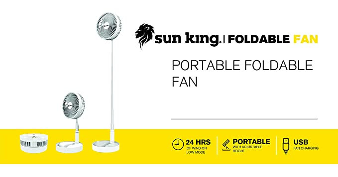 Foldable Rechargeable USB Fan 9