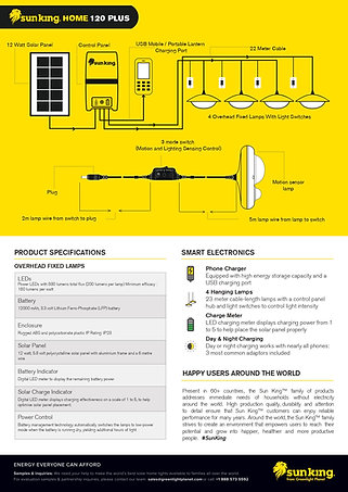Home 120 PLUS Solar Lighting System 4