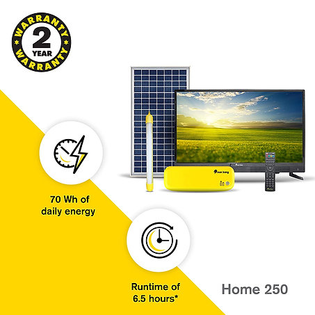 Home 250 Solar Home System 3