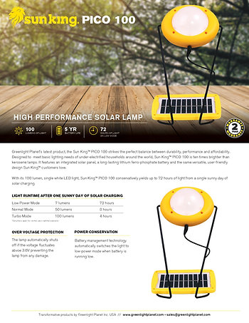 Pico 100 Solar Light 3