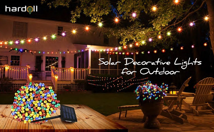 Solar 200 Led Multi Color Fairy String Light SSL-200-MC 2