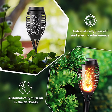 Solar Flickering Flame Mini Mashaal Light SFL-12W 6