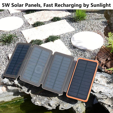 Waterproof Solar Portable Power Bank 5